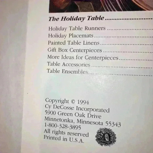 Vintage Christmas Cooking Crafts & Gifts Coffee Table Book Kitchen Decor EXC CON - Picture 2 of 12